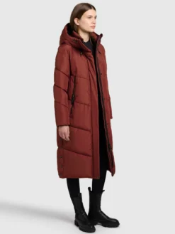 Mantel SONJE6 DARK RED