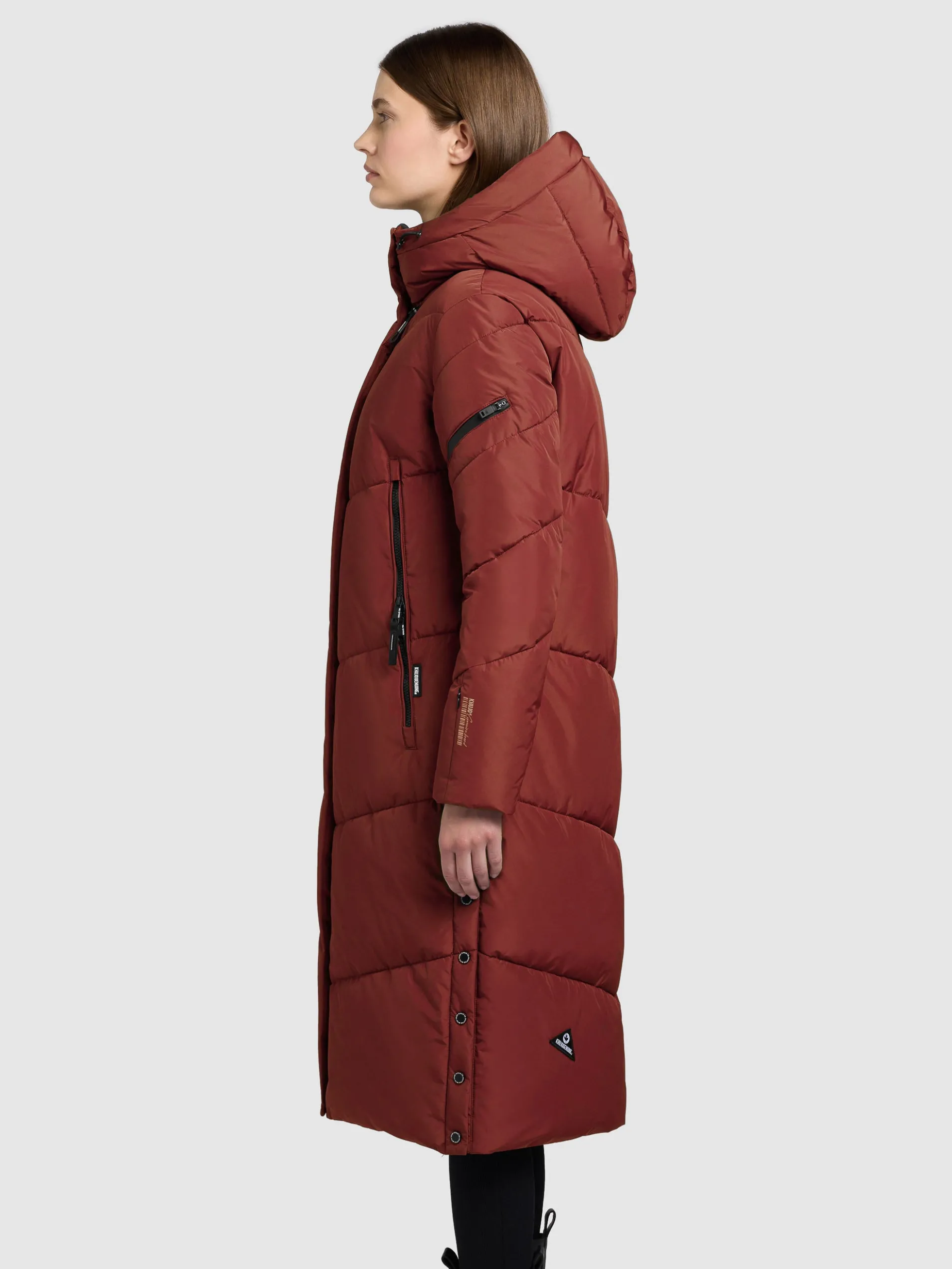 Mantel SONJE6 DARK RED