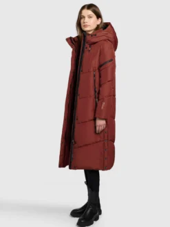 Mantel SONJE6 DARK RED