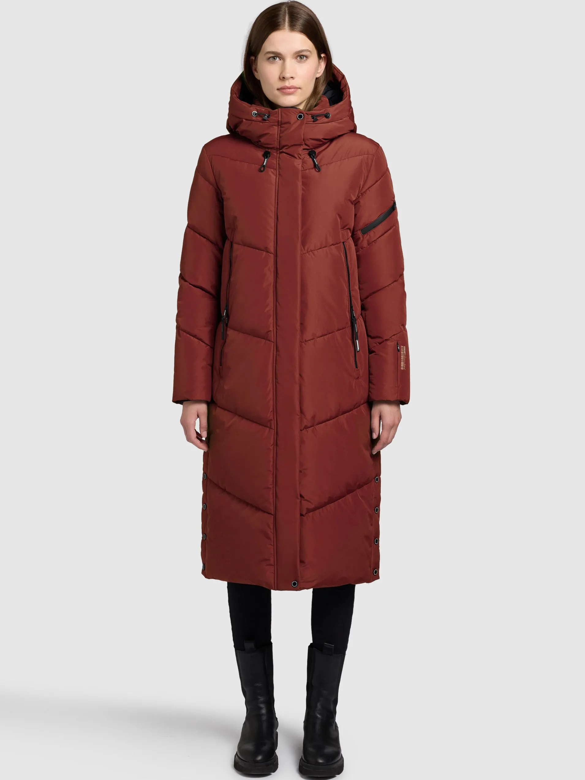 Mantel SONJE6 DARK RED