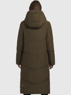 Mantel SONJE6 Dunkeloliv