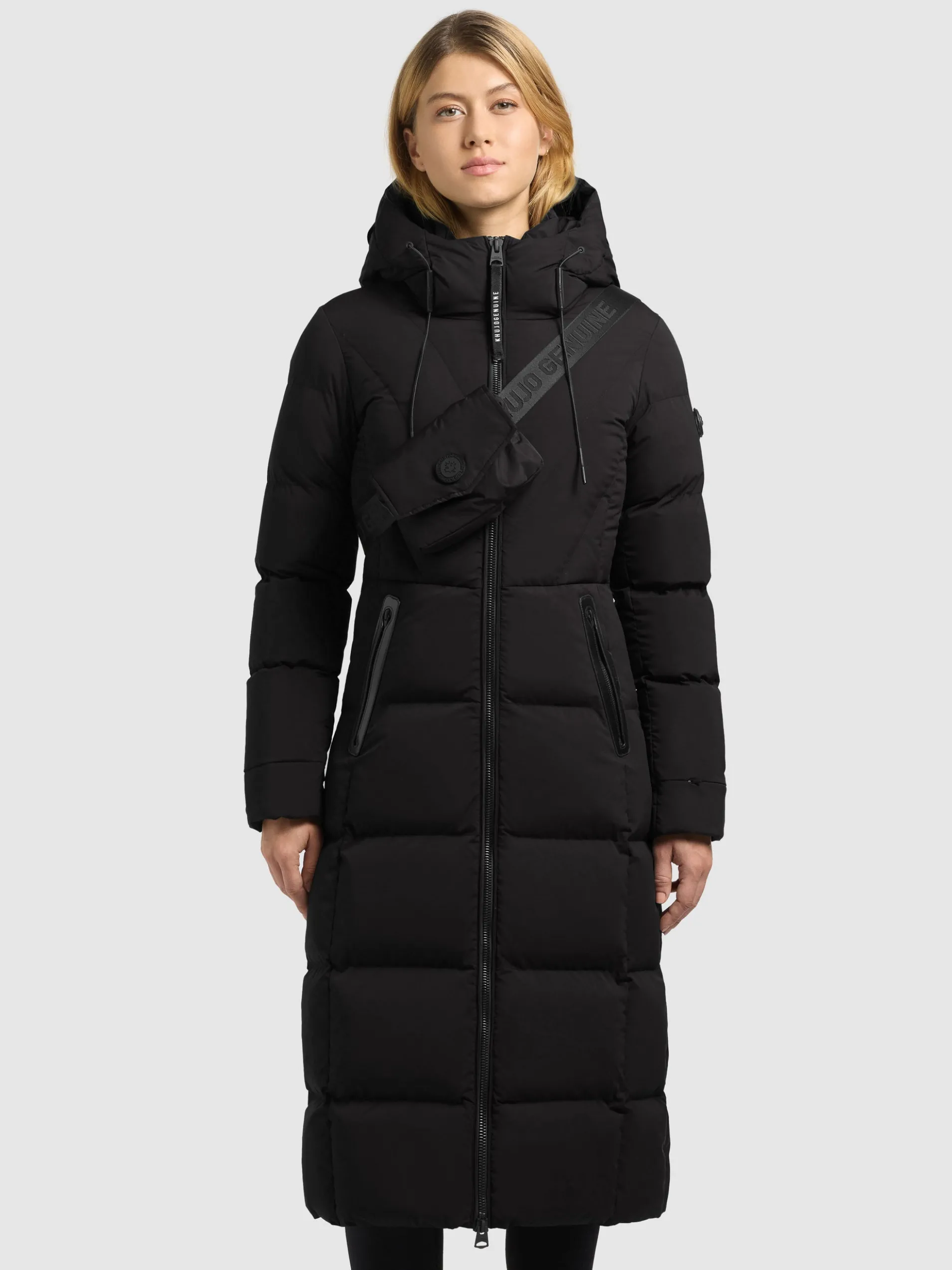 Mantel SORIA2 - 2IN1 WITH BAG BLACK