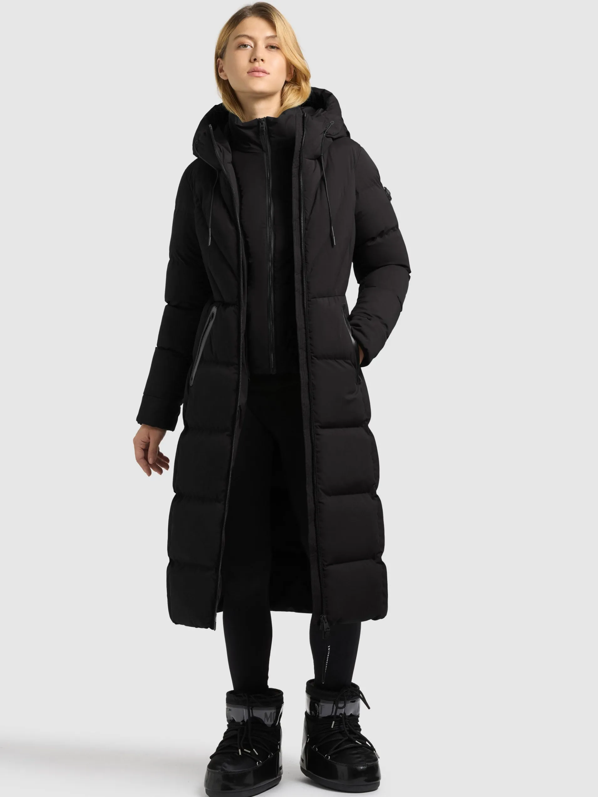 Mantel SORIA2 - 2IN1 WITH BAG BLACK