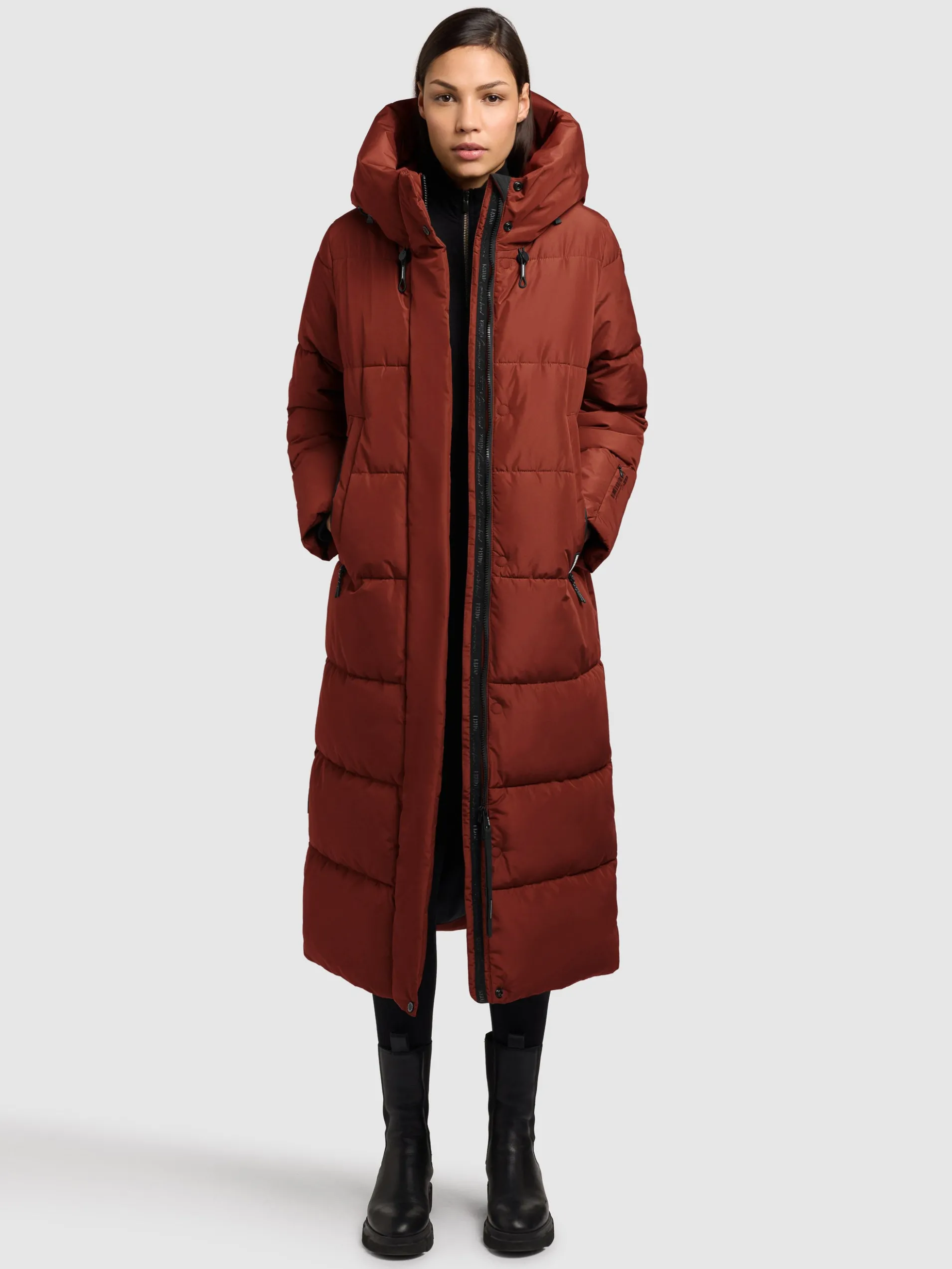 Mantel SOULANI4 DARK RED