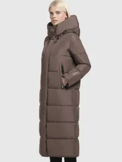 Mantel SOULANI4 Taupe dunkel