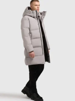 Mantel STANK3 BLIZZARD GREY