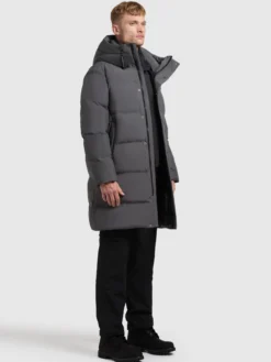 Mantel STANK2 STEEL GREY