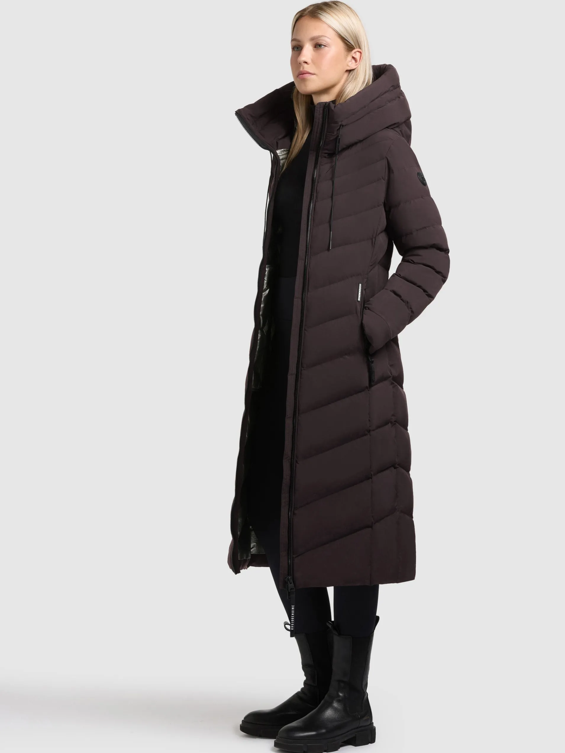 Mantel STOANE2 MOODY PLUM