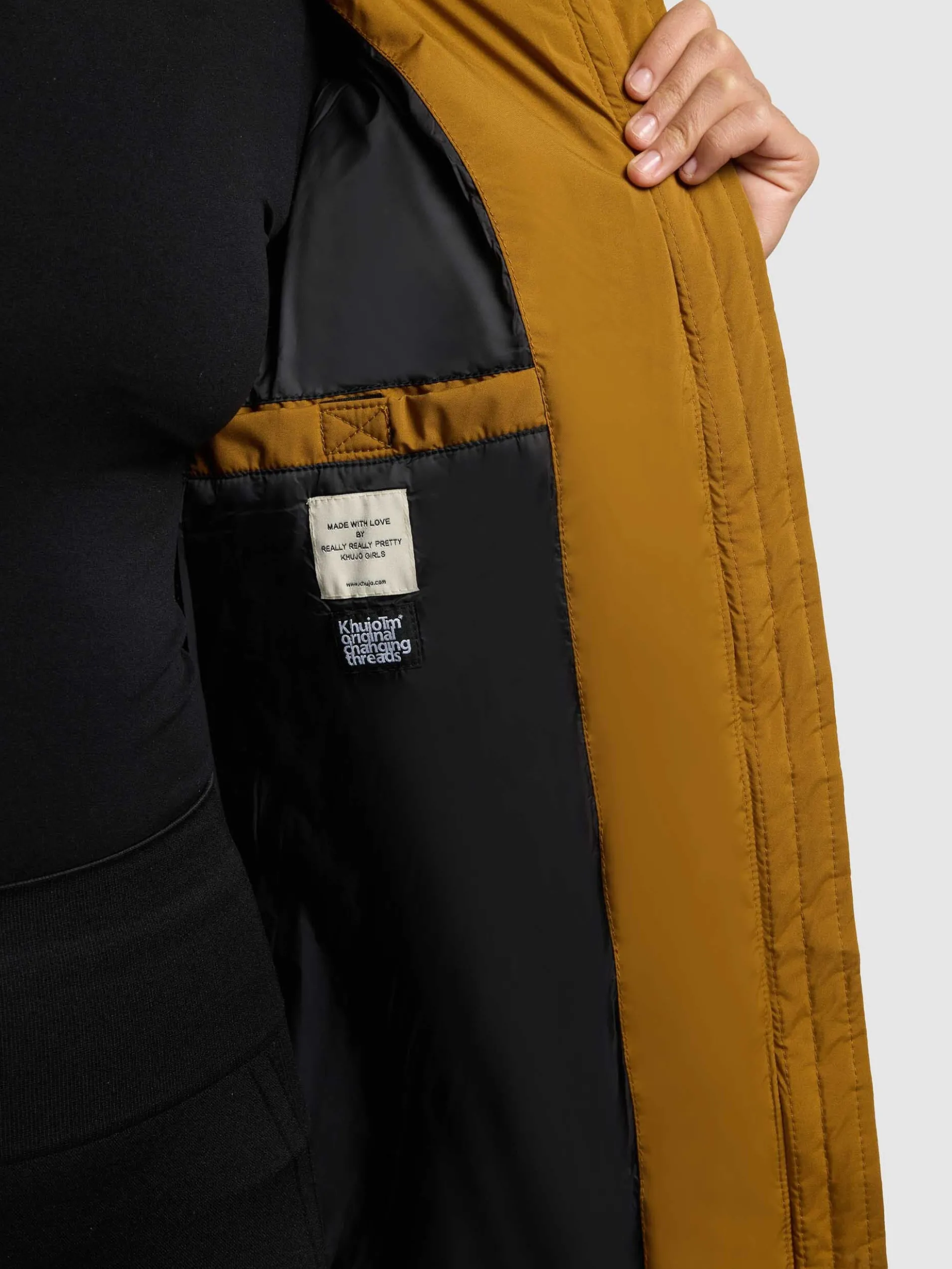 Mantel TABY2 DARK CURRY