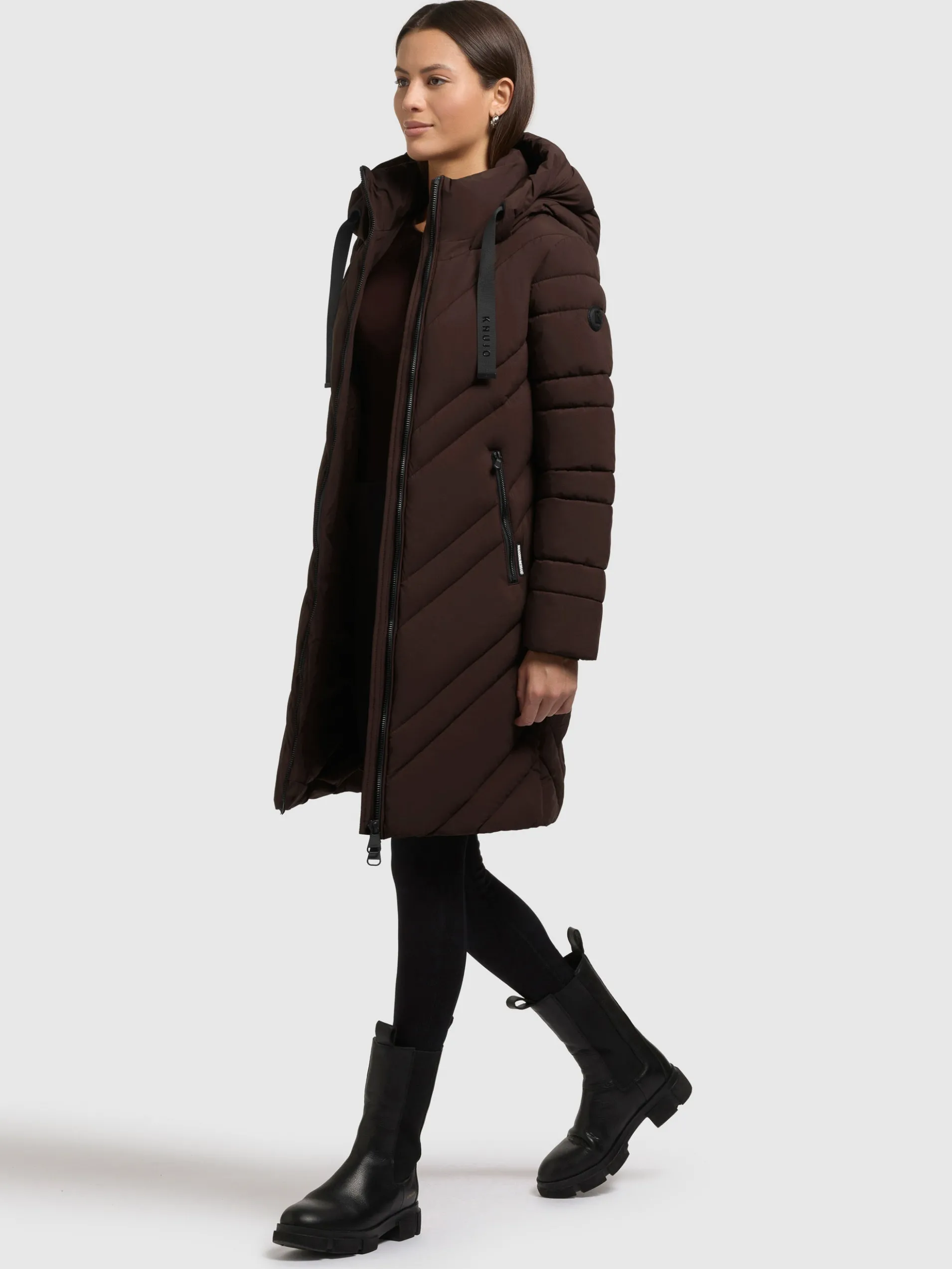 Mantel TABY MOODY PLUM