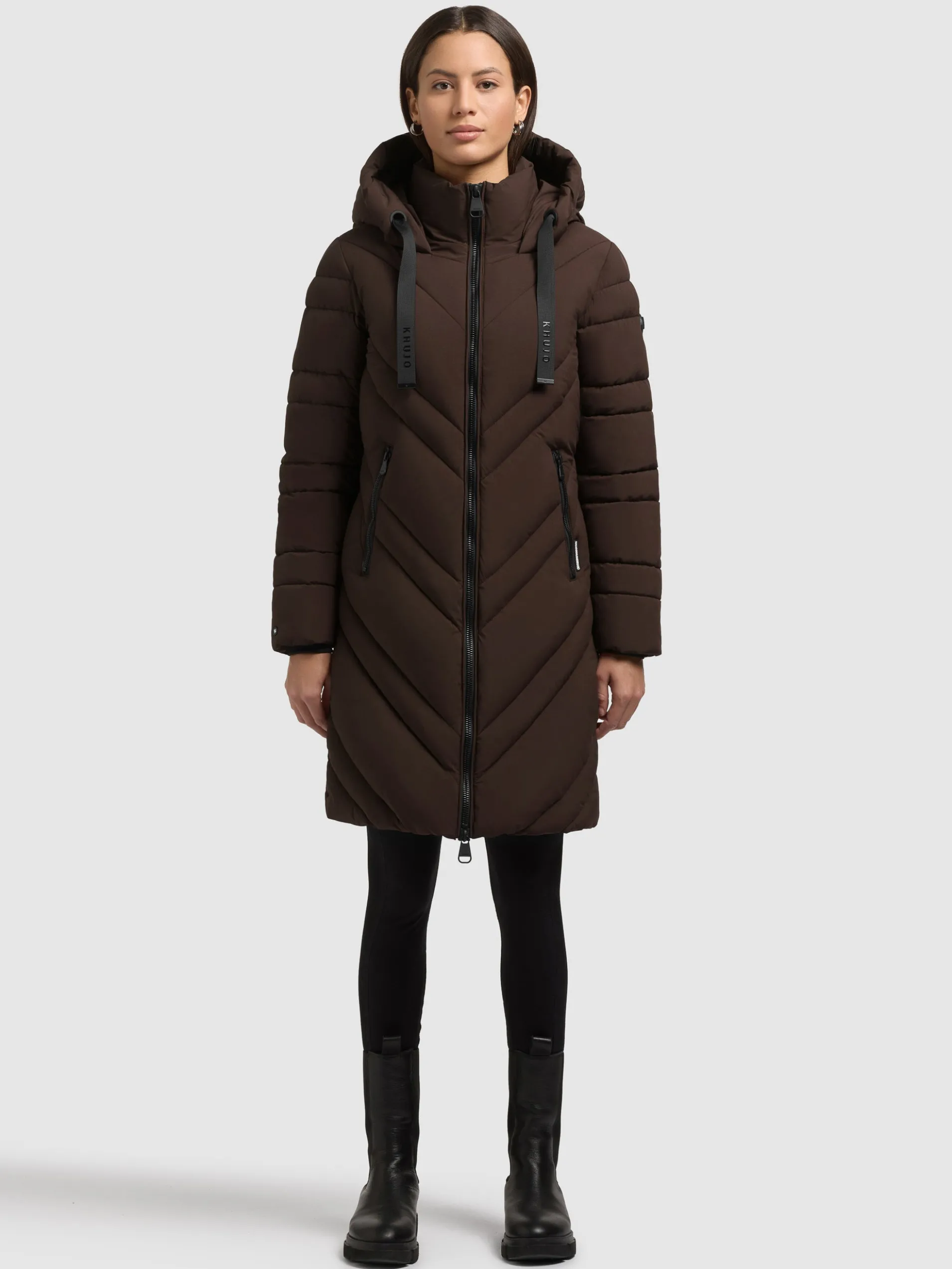Mantel TABY MOODY PLUM