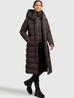 Mantel TAMKE 2IN1 (Einsatz herausnehmbar) MOODY PLUM