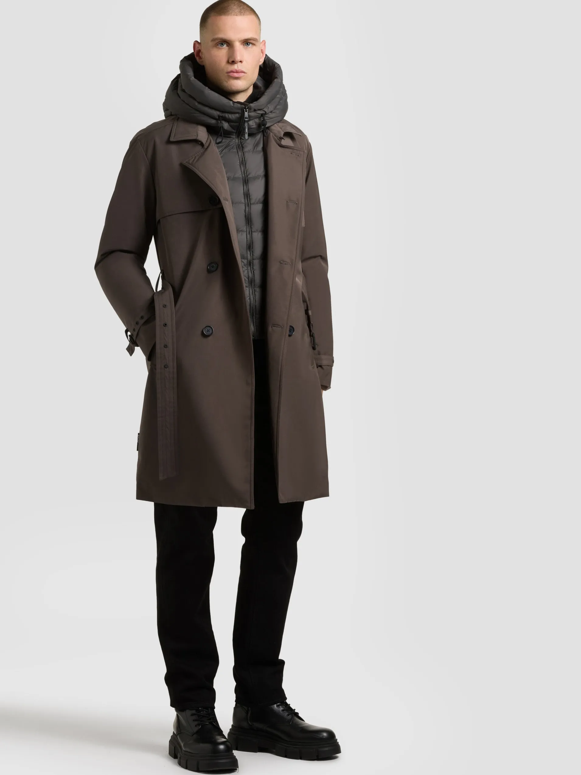 Mantel TARM GRAPHITE GREY