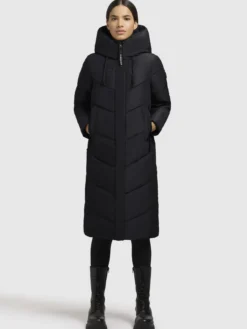 Mantel TARU Schwarz