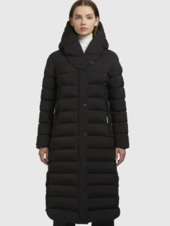 Mantel TEIVA2 Schwarz