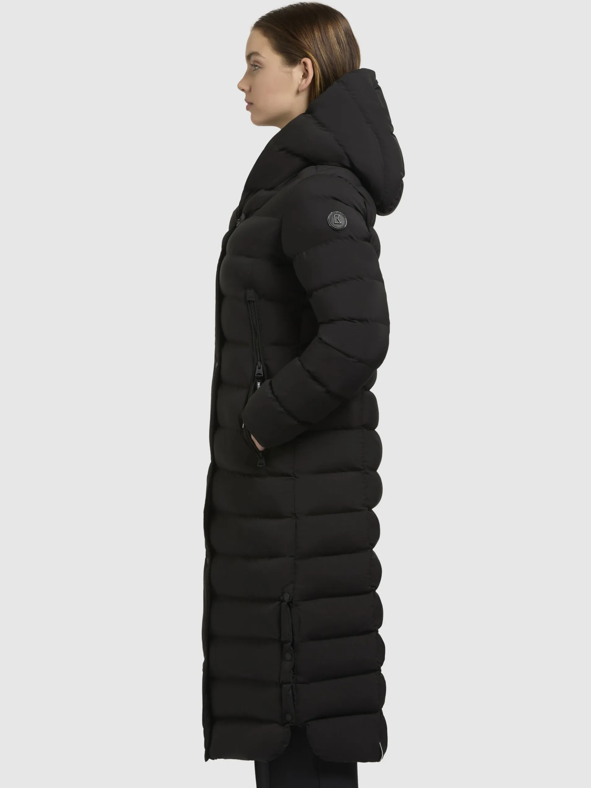 Mantel TEIVA2 Schwarz