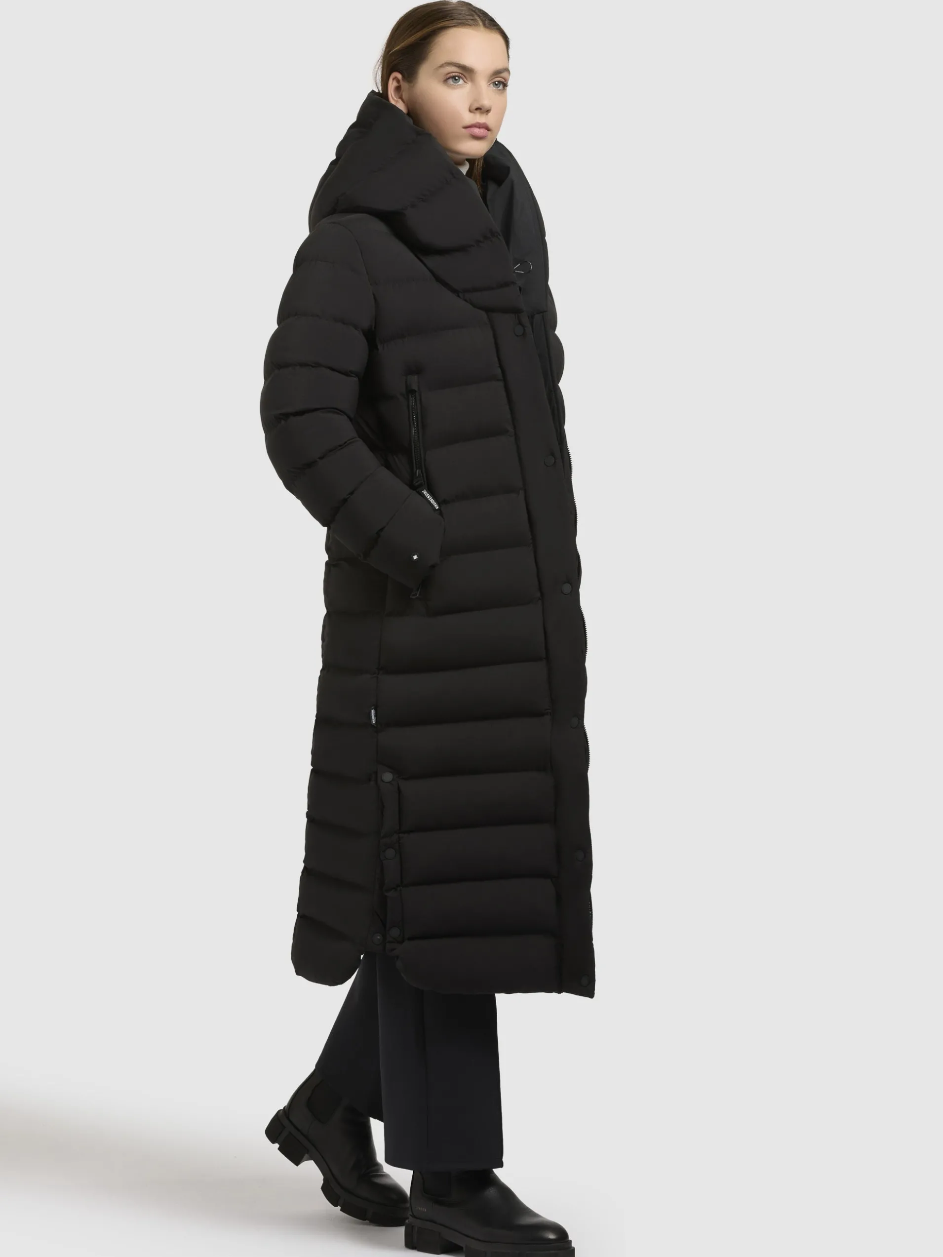 Mantel TEIVA2 Schwarz