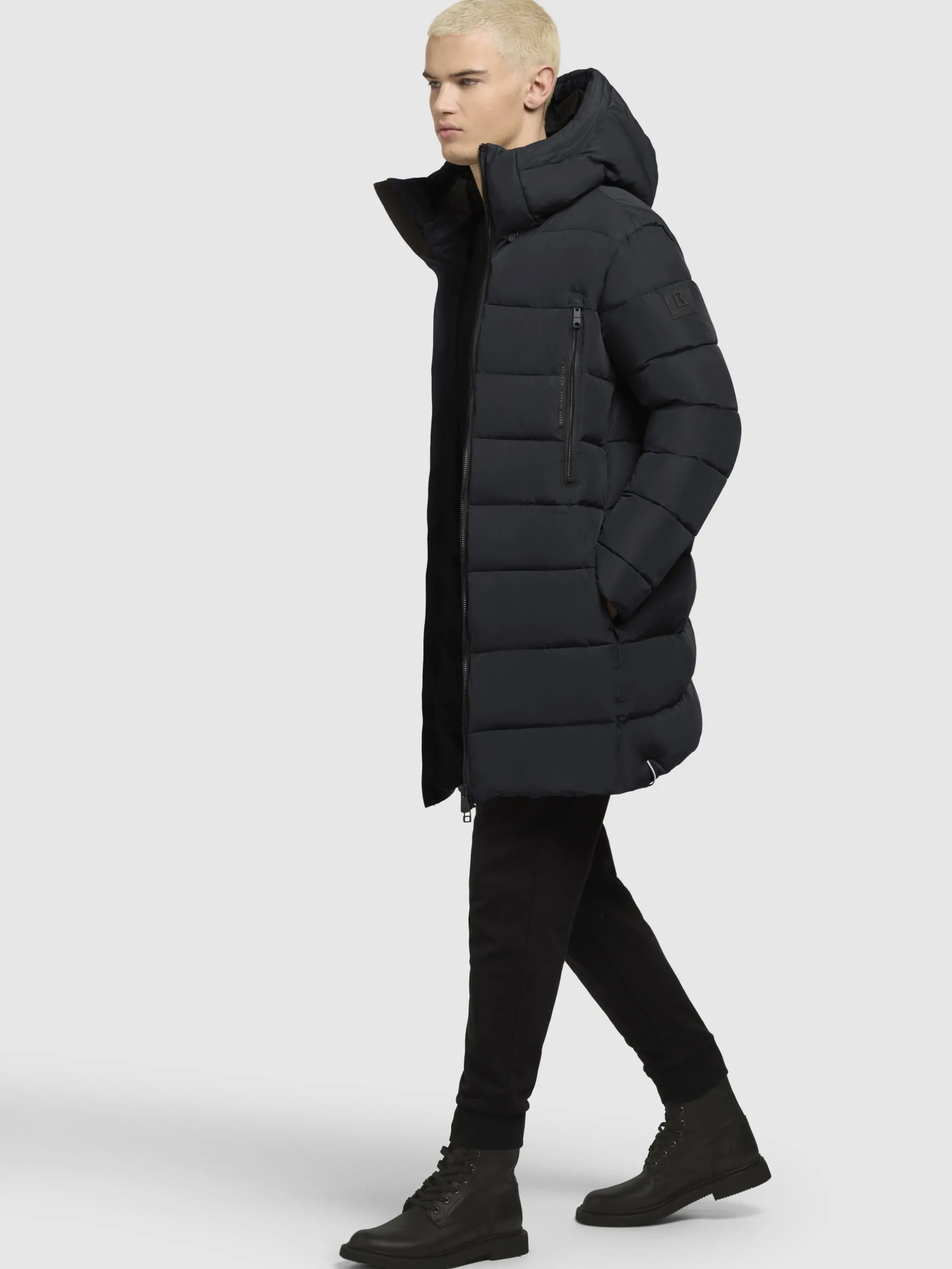 Mantel UNKER Dunkelblau