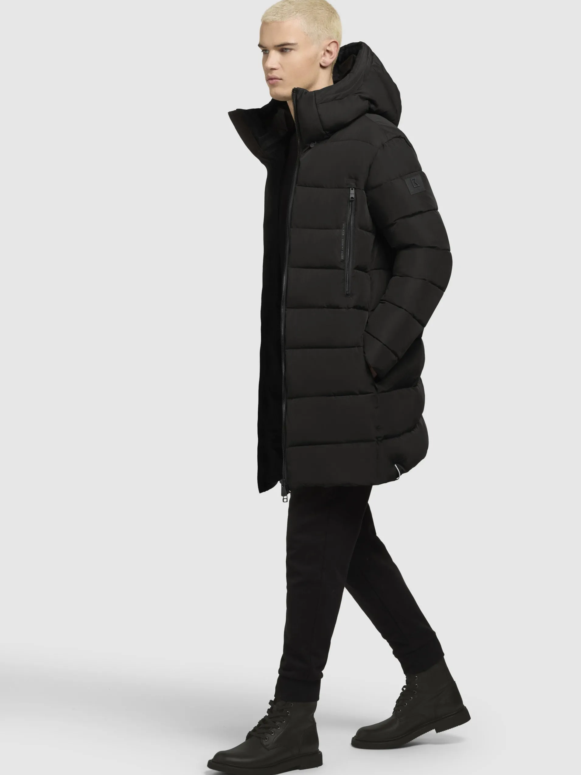 Mantel UNKER Dunkelgrau