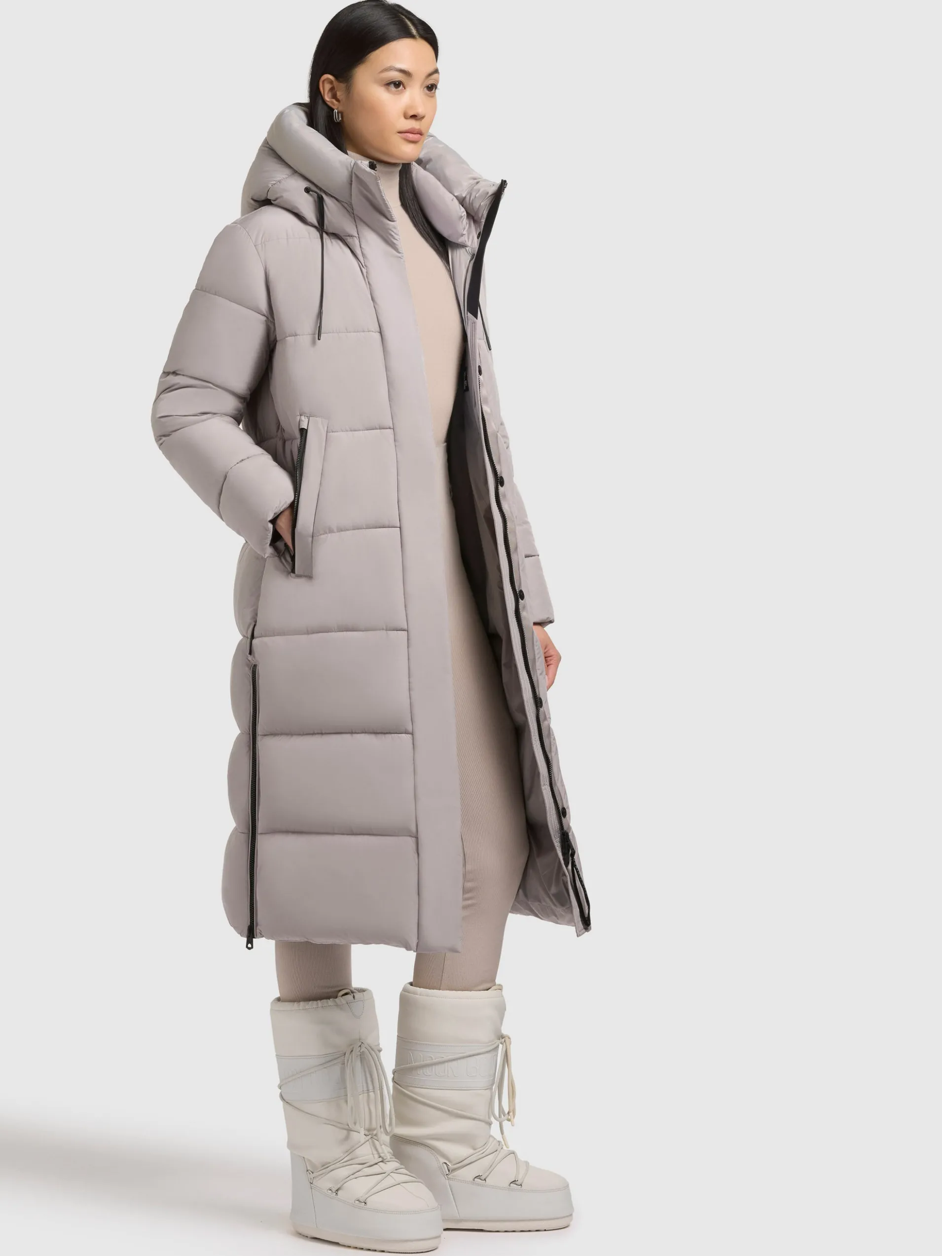 Mantel VELIA BLIZZARD GREY