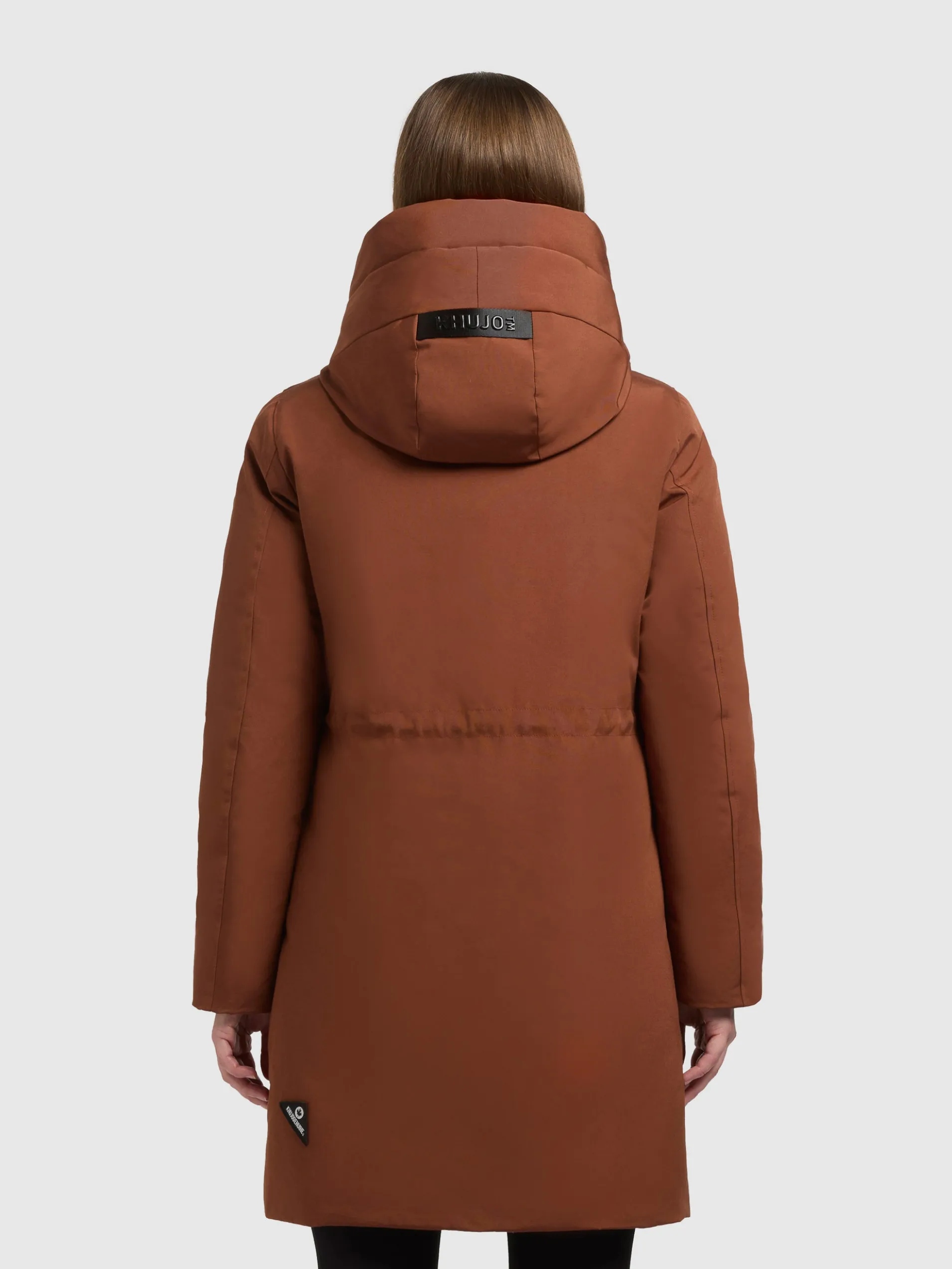 Mantel WEDELIA WITH INNER JACKET RUSSET BROWN