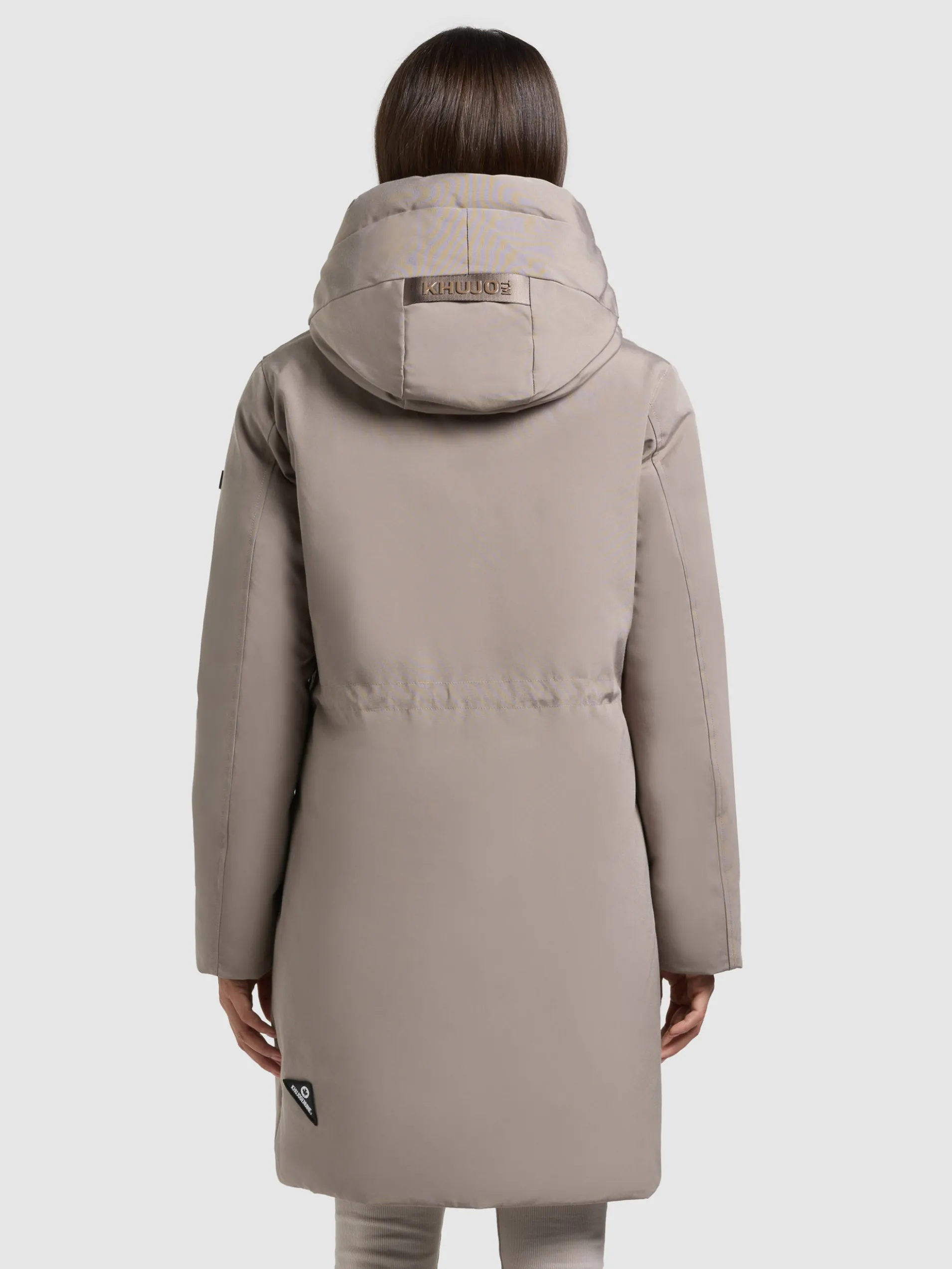 Mantel WEDELIA WITH INNER JACKET GREIGE