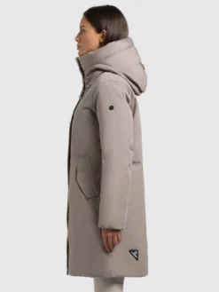 Mantel WEDELIA WITH INNER JACKET GREIGE
