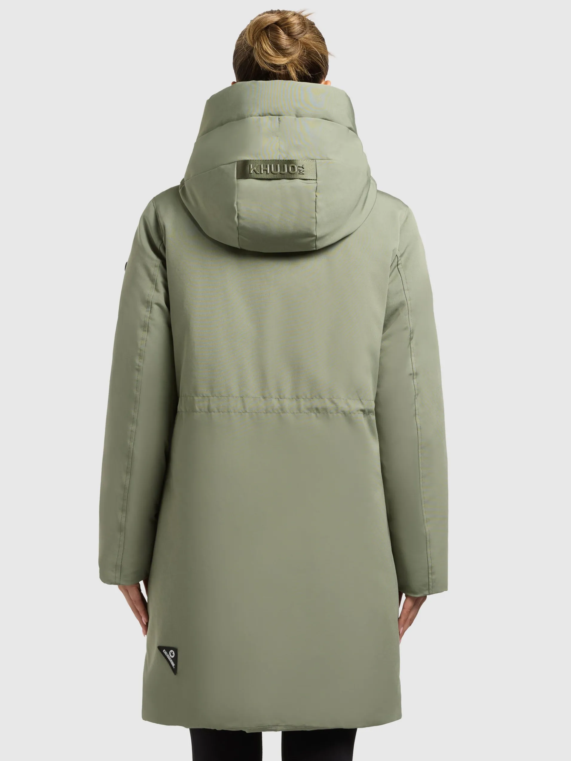 Mantel WEDELIA WITH INNER JACKET MUTED GREEN