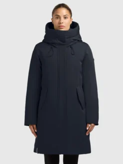 Mantel WEDELIA WITH INNER JACKET PORT BLUE