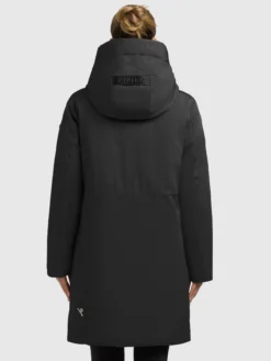 Mantel WEDELIA WITH INNER JACKET BLACK
