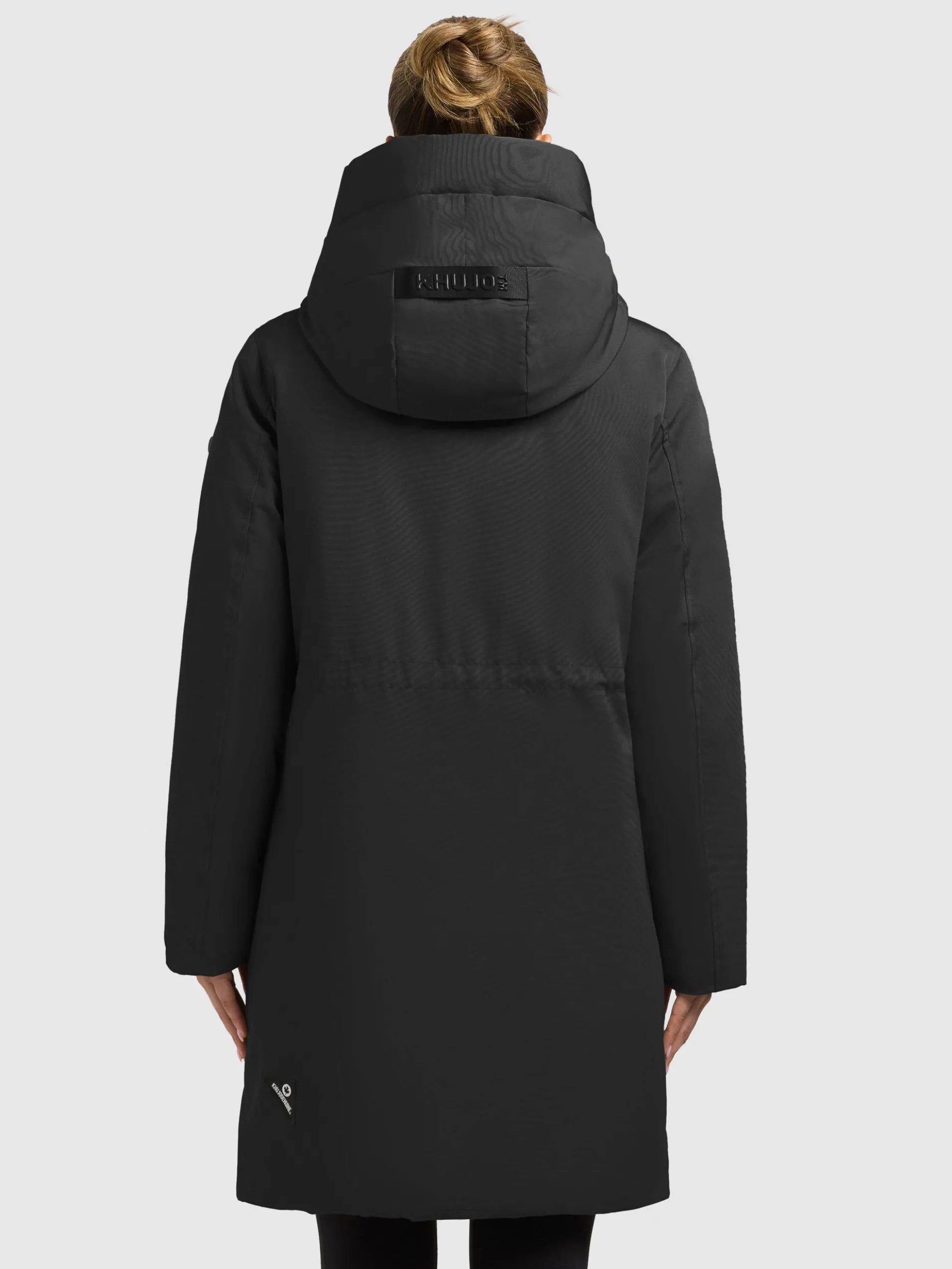 Mantel WEDELIA WITH INNER JACKET BLACK