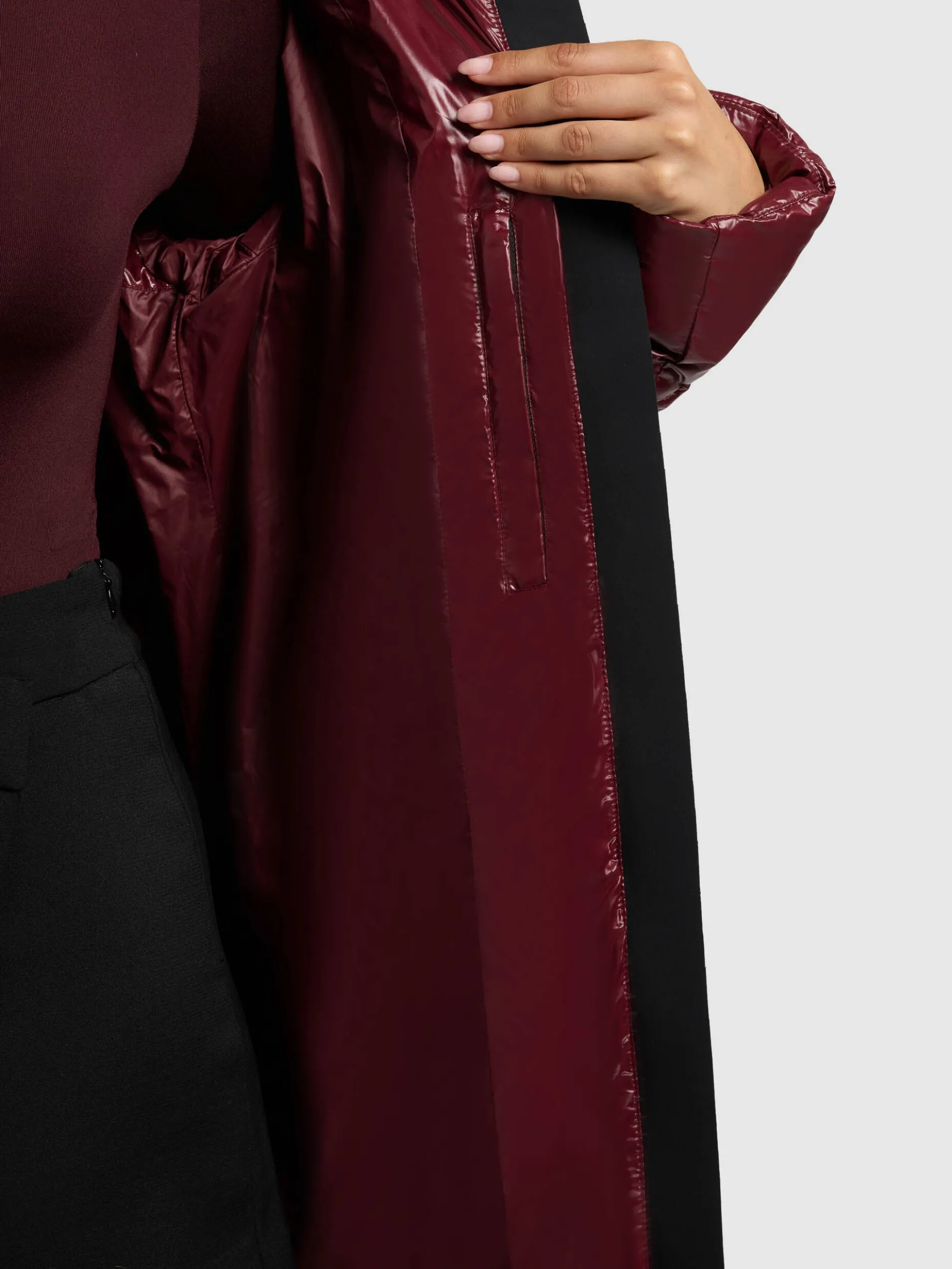 Mantel WILLA MAHAGONI RED