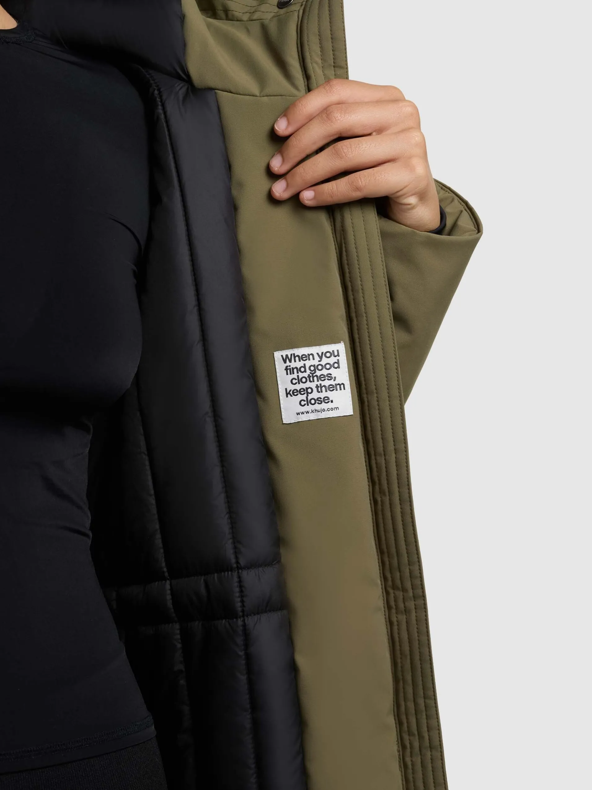 Mantel YAAK4 SCRUB GREEN
