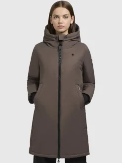 Mantel YAAK3 Taupe dunkel