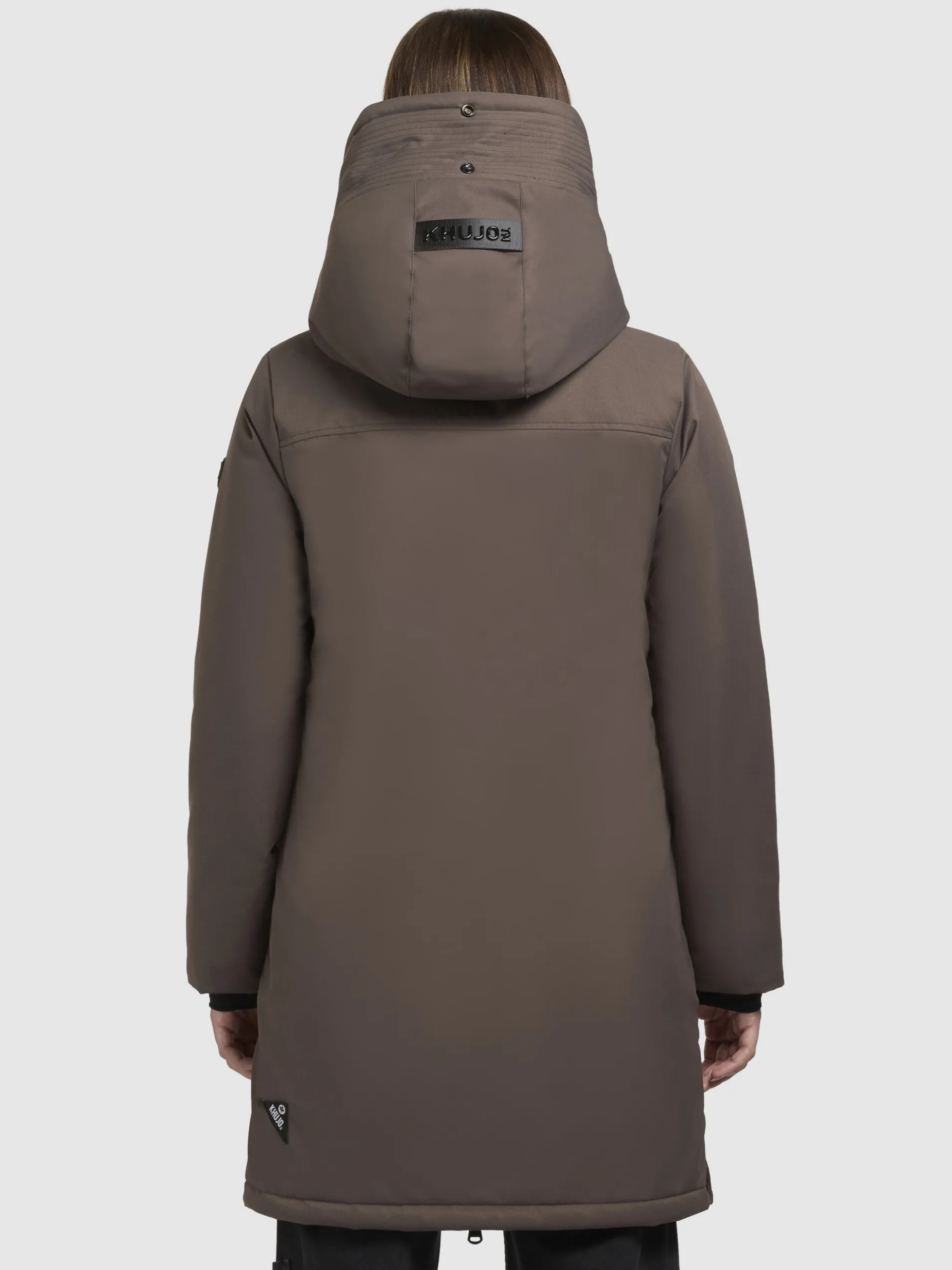 Mantel YAAK3 Taupe dunkel