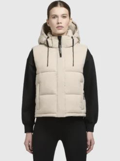 Weste INNA2 MATT Hellbeige