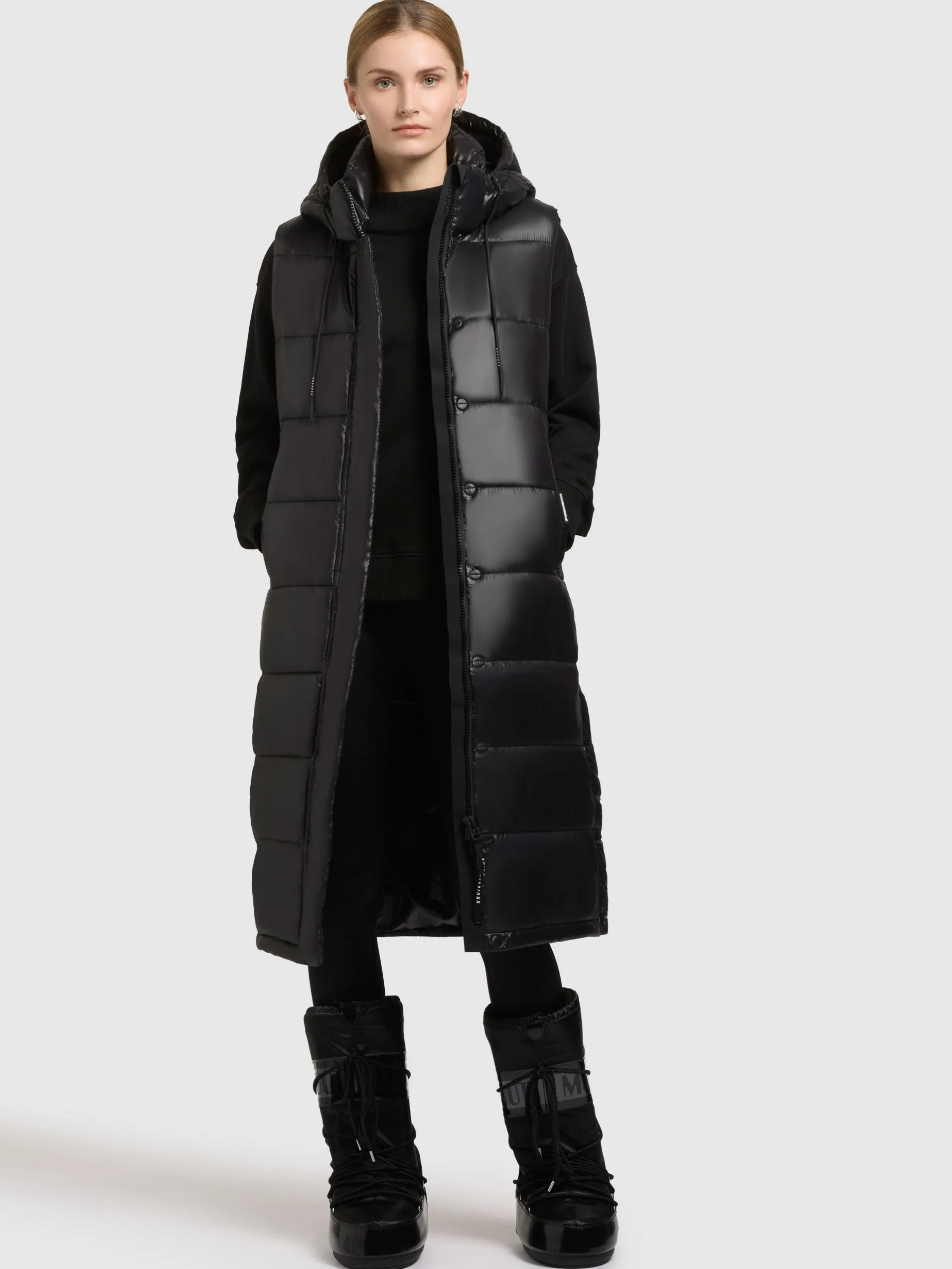 Weste TOURIN3 SATIN Schwarz