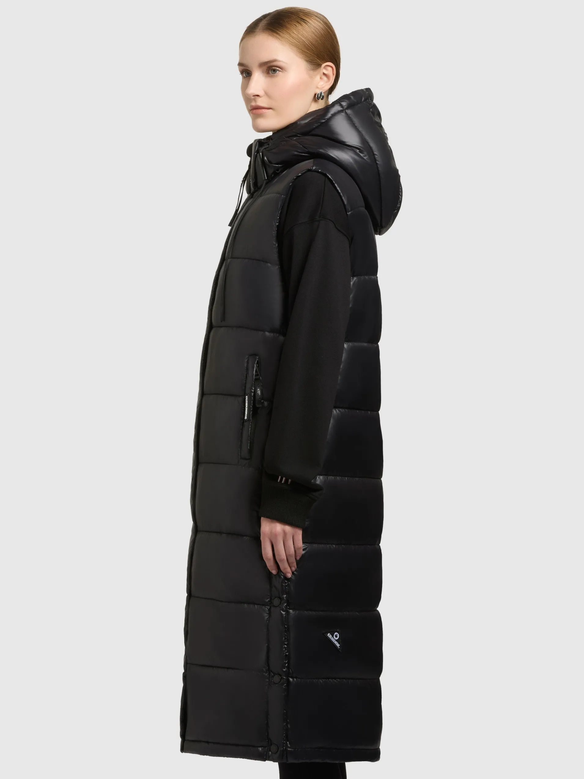 Weste TOURIN3 SATIN Schwarz