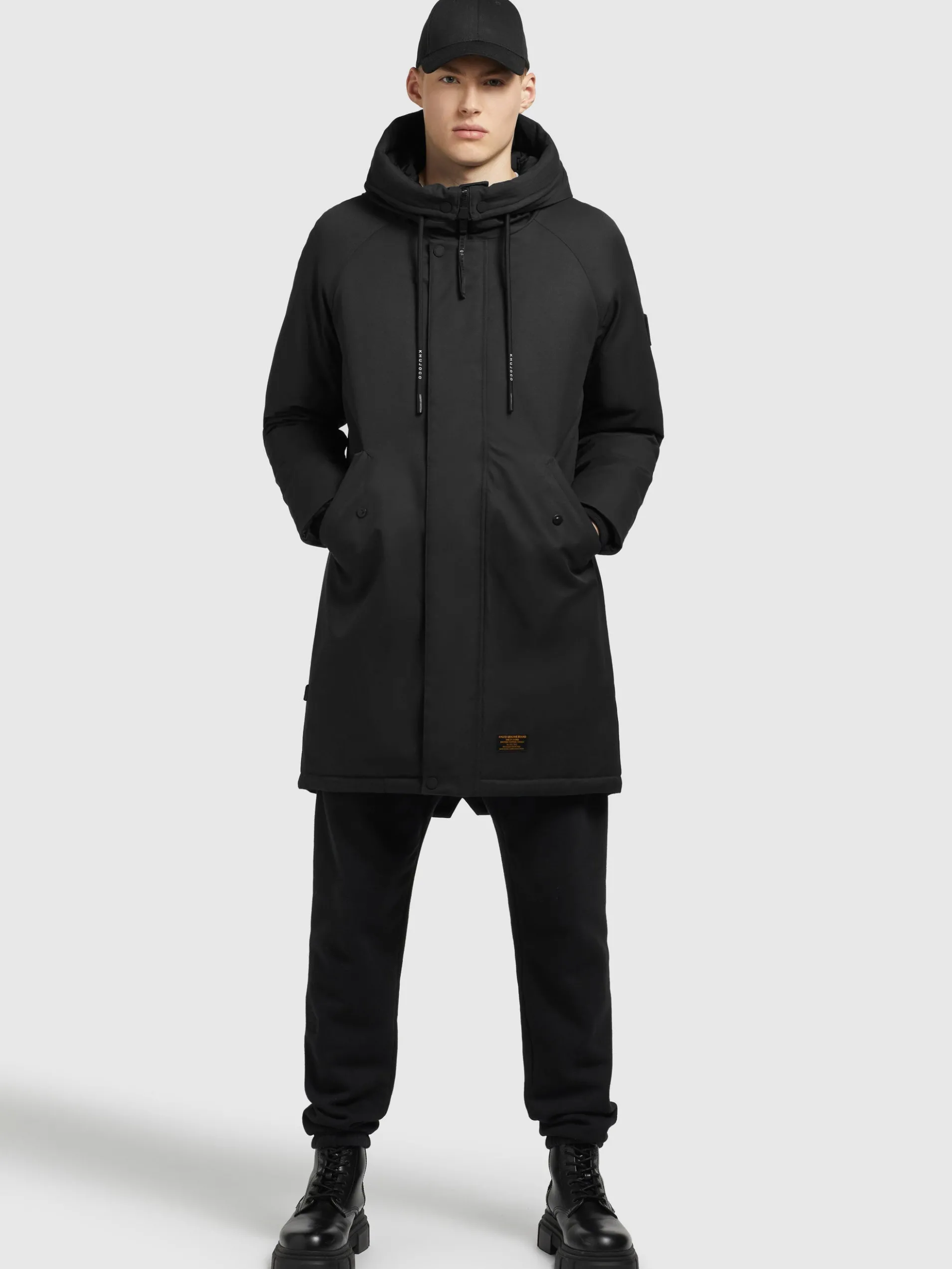 Wintermantel TANDEM Schwarz